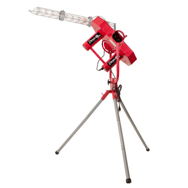 Deuce 95 MPH 2 Wheel Curveball Machine With Auto Ballfeeder