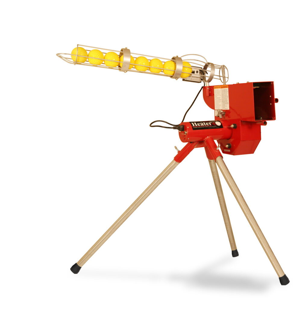 Máquina de sóftbol Heater Real de 12 pulgadas con alimentador de pelotas