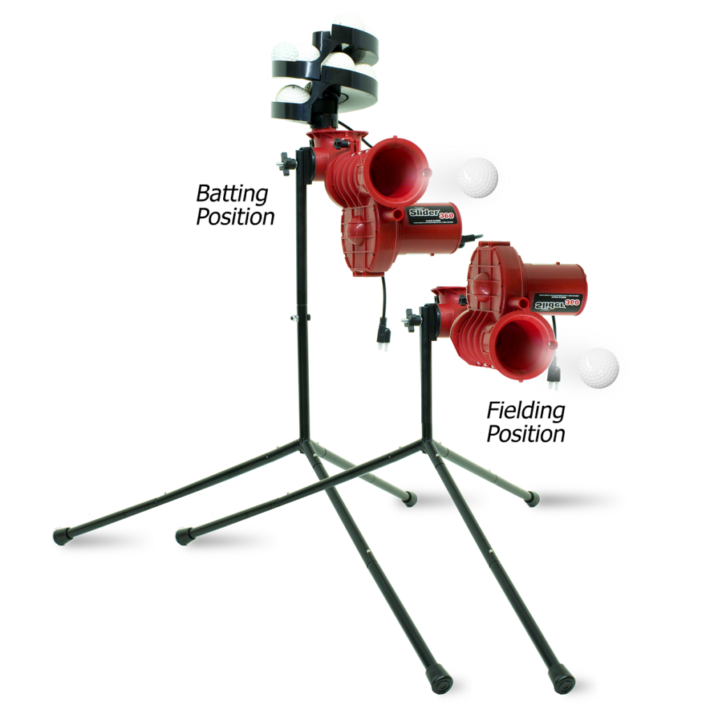 Máquina de lanzamiento de béisbol Slider Lite 360